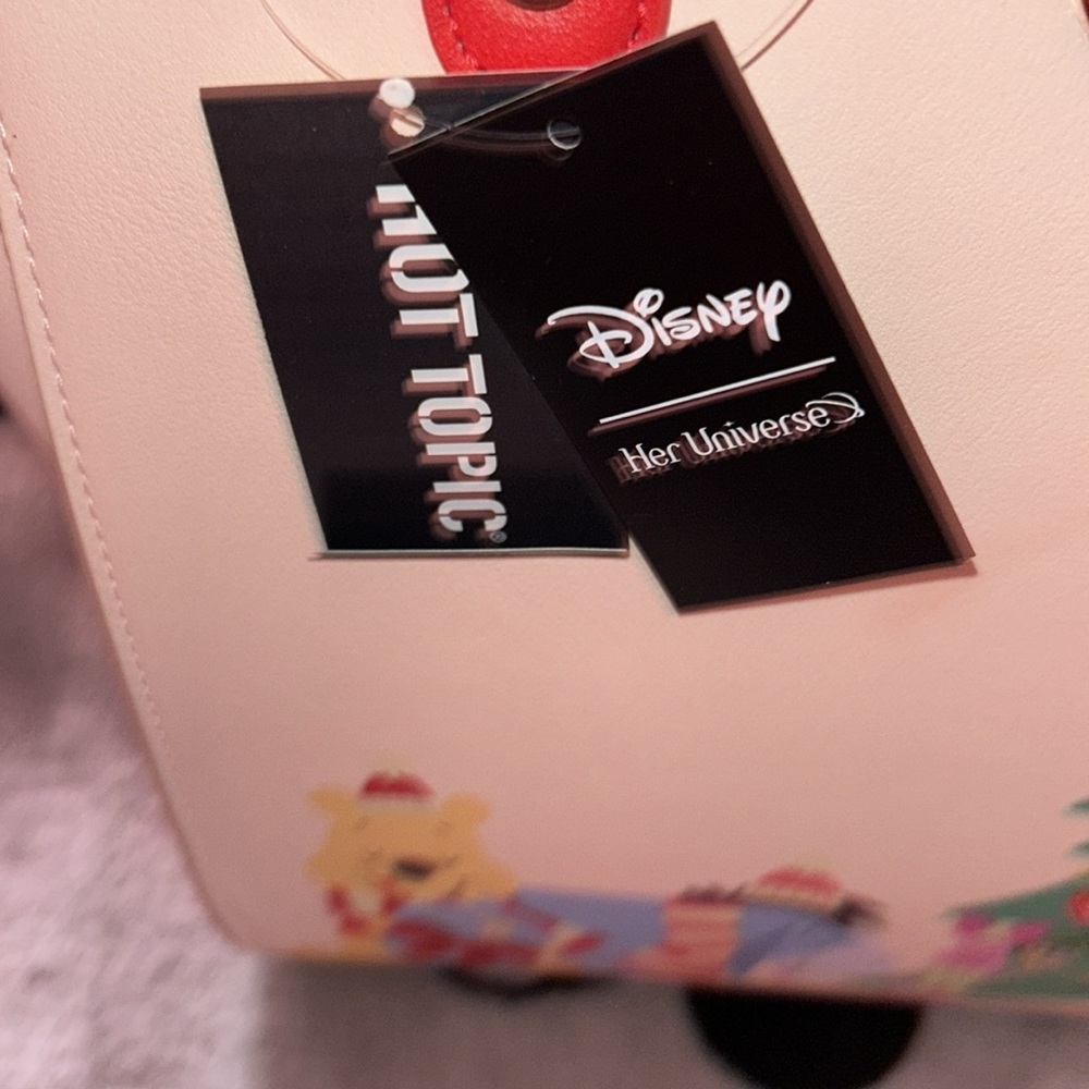 HP๐๐๐๐๐Winnie the Pooh Christmas Satchel Purse - Picture 7 of 12